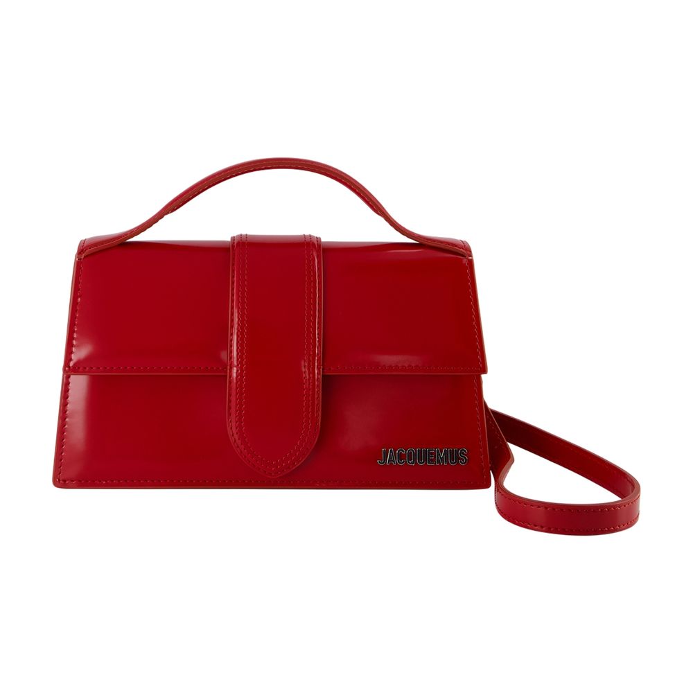Le Grand Bambino Jacquemus Leder rot