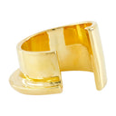 Le armbånd j jacquemus metal guld