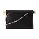 La Petite Pochette Rond Carré Jacquemus Leather Black