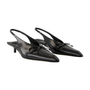 Cubisto B Slingbacks Jacquemus Leather Black