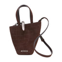 Le Petit Bambola Jacquemus Leather Brown