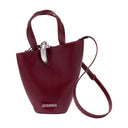 Le Petit Bambola Jacquemus Leather Burgundy