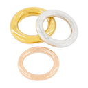 Brahma 3 Rings Set Ring Charlotte Chesnais Silver/18 K Gold Plated