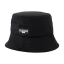 Satin Bucket Hat Marine Serre Synthetic Black