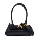 Aurora Mini Shoulder Bag Marine Serre Cotton Black