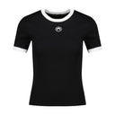 Moon Logo Baby Fit T Shirt Marine Serre Cotton Black