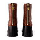 Airbrushed Boots Marine Serre Leather Brown
