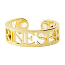 Insert Bracelet Marine Serre Brass Gold