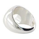 Moon Ring Marine Serre Silver Silver