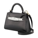 Mini Eva Handbag Elleme Black Leather