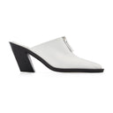 Eclair Zip Mule Elleme White Leather
