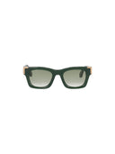 Palm Angels Westport Sunglasses Green Gradient Green