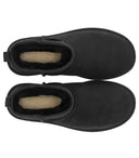 Ugg Classic Ultra Mini Schwarzer Stiefel