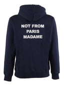 Dr�Le De Monsieur Navy Bold Slogan Hoodie