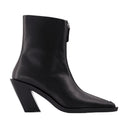Eclair Zipper Boots In Black Leather
