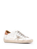 Golden Goose Super Star Leather Upper And Heel Suede Star And Heel