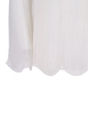 Forte Forte Maglia Pizzo Mohair Garzato Punto Pointelle