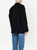 Anine Bing Quinn Blazer Black Cashmere Blend
