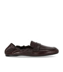 Guglielmo Rotta Satinbrauner Loafer