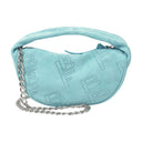 BASSA CUSH BABY in pelle blu