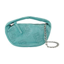 BASSA CUSH BABY in pelle blu
