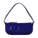 Mini Amira Hobo Bag de Far Blue Leather