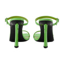 Flick Mule By Far Green Leather