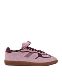 Alohas Tb.490 Club Suede Pink Leather Sneakers Altezza Tacco 2 Cm