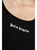 Palm Angels Classic Logo Rib Tank Black Off White
