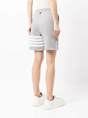 Thom Browne - Short mi-cuisse avec 4 barres techniques en bouclage classique