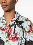 Prada Floral Print Cotton Shirt