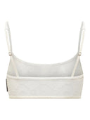 Marine Serre gerecycleerde mesh-bralette
