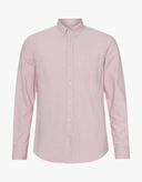 Camicia colorata a bottone organico standard