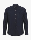 Camicia colorata a bottone organico standard