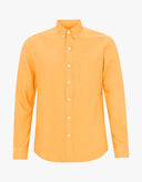 Camicia colorata a bottone organico standard