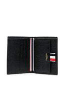 Thom Browne Brieftasche mit Münzfach aus genarbtem Leder