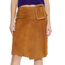 Ami Jupe Midi Avec Ceinture A Grosse Boucle