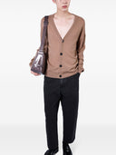 Prada Triangle Logo Wide Leg Jeans