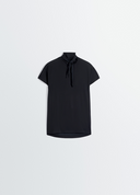 Lemaire Short Sleeve Foulard Top