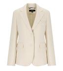 Max Mara Weekend Uva Ivory Single Breasted Jacket