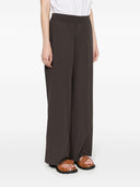 Parosh Pressed Crease Straight Trousers