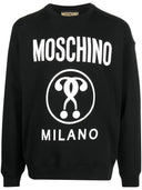 Moschino Organic Cotton Sweatshirt With Logo Print