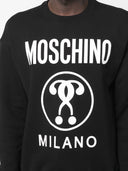 Moschino Organic Cotton Sweatshirt With Logo Print