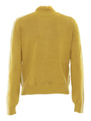 Elisabetta Franchi Maglia Gialla Con Logo