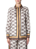 Camicia della storia del logo Alberta Ferretti