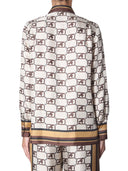 Camicia della storia del logo Alberta Ferretti