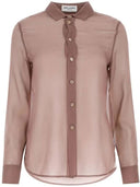 Shirt shaint laurent in crepe