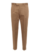 Pt01 Pantalone Rebel 1 Pleat, Diagonal Pockets, Flap Back Pockets
