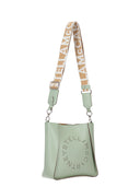 Borsa a tracolla con logo Stella Mccartney