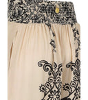 Pahiesa Formentera Ecru And Black Trousers